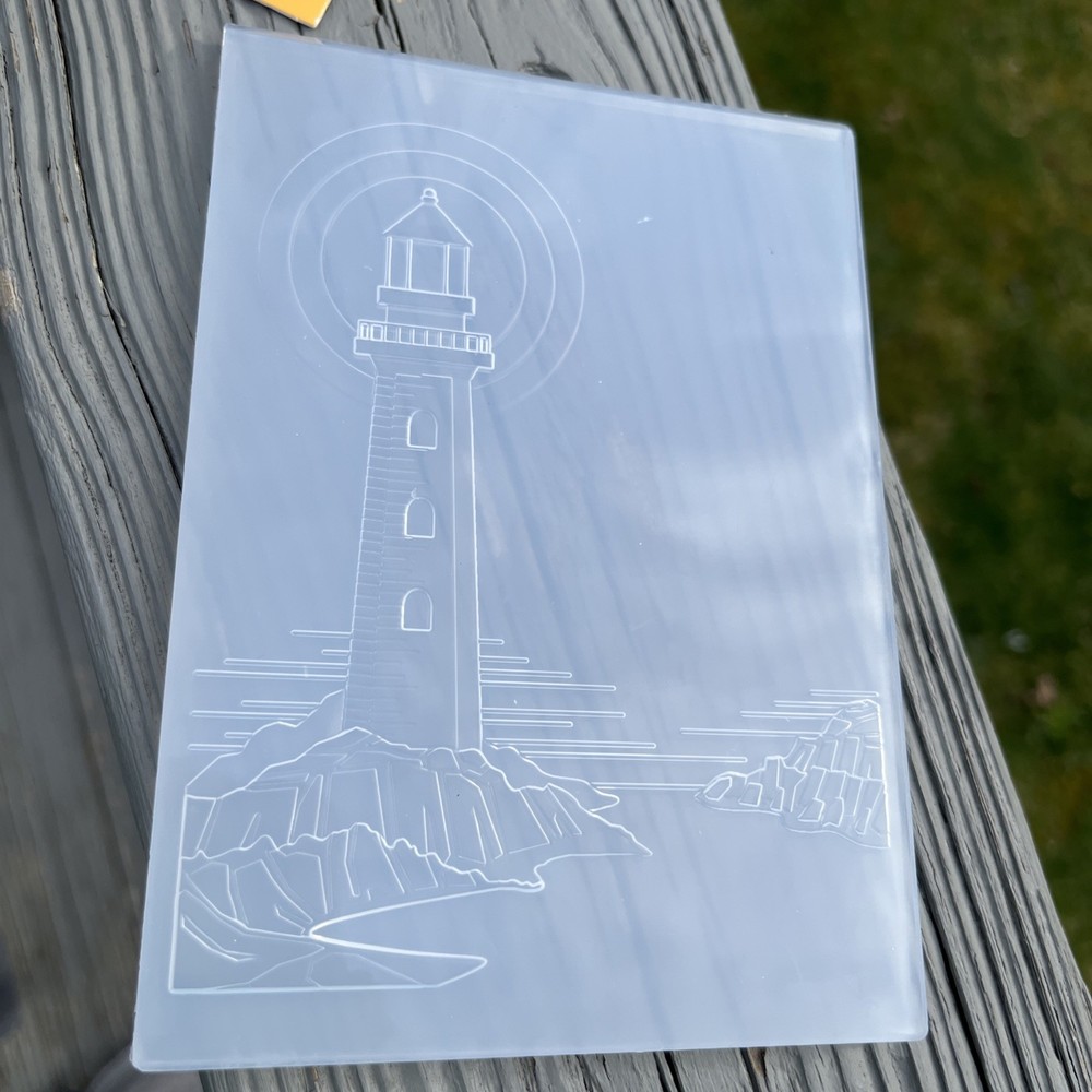 Simon says Stamp Lighthouse Embossing Folder