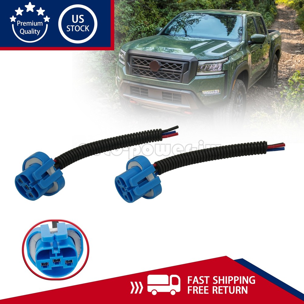 Wire Pigtail Female P 9007 HB5 Head Light Harness Bulb Socket Plug Connector