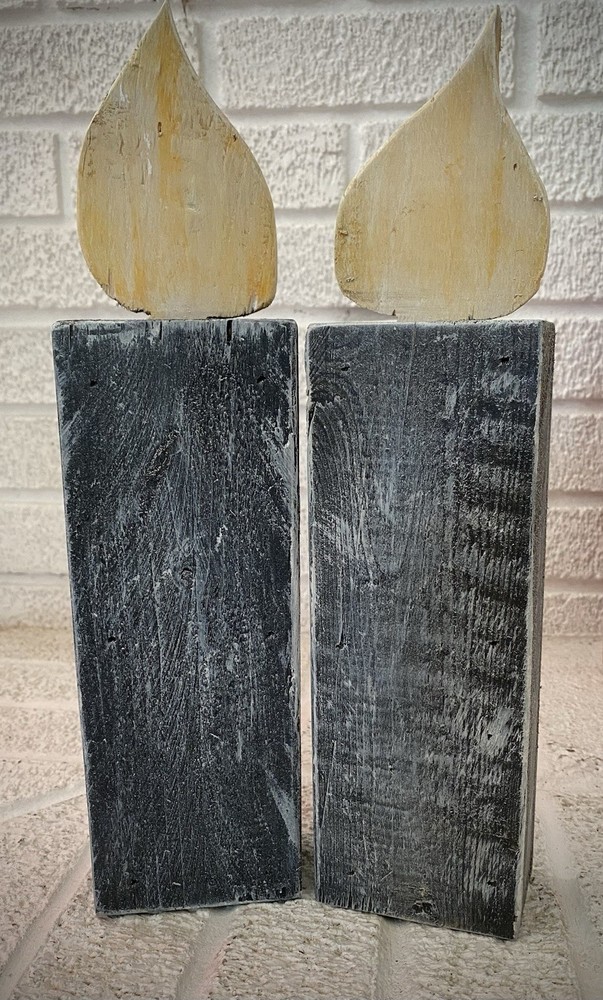 Wooden Decor Candles