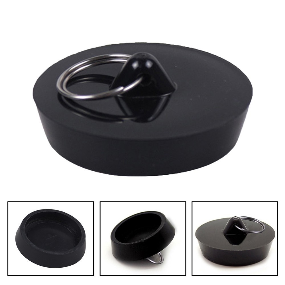 Rubber Stopper Black Stain-Proof With Hanging Ring High-Quality Materials