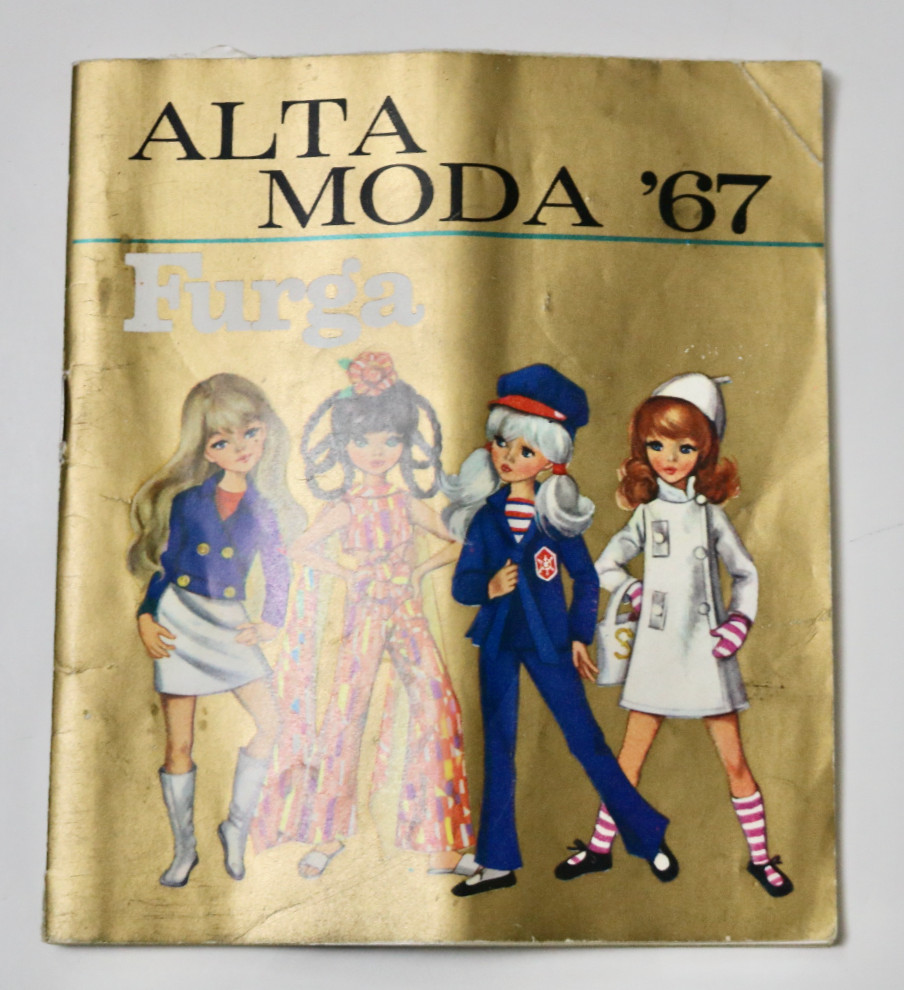 FURGA Alta Moda doll  1967 catalog booklet