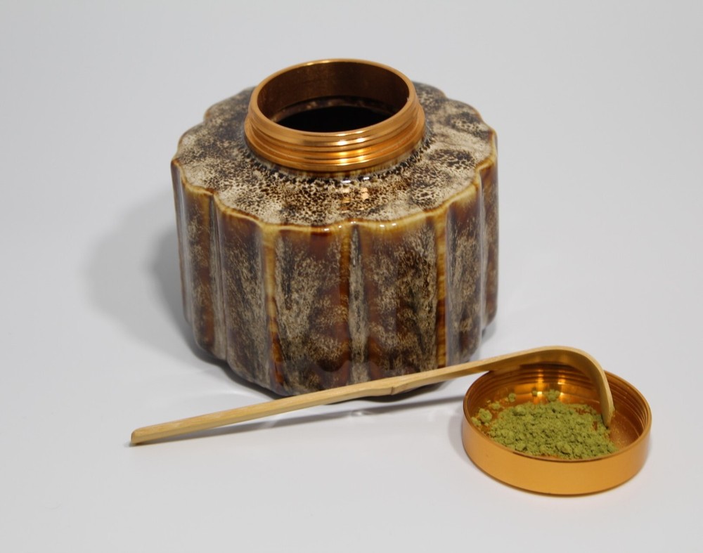 Short Chinese Tea Caddy
