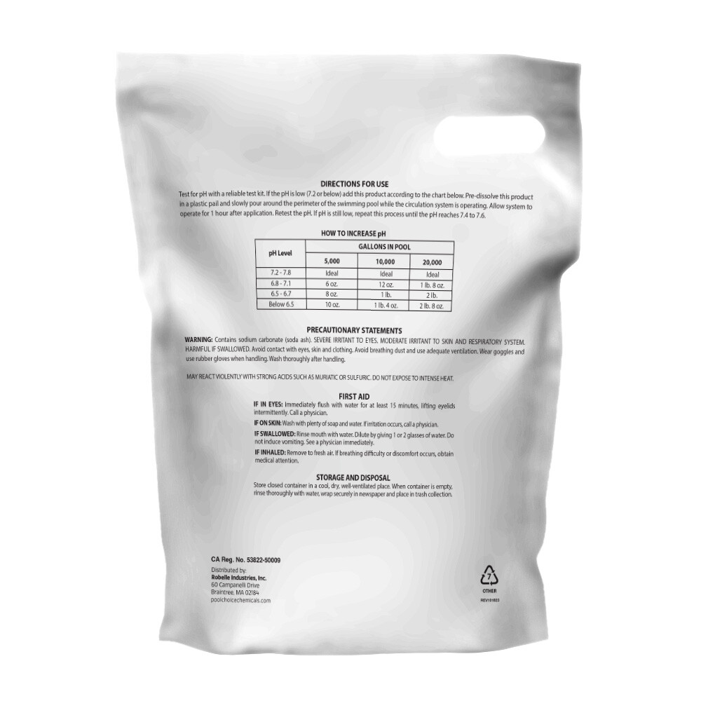 Pool Choice pH Increaser - 10 Lbs