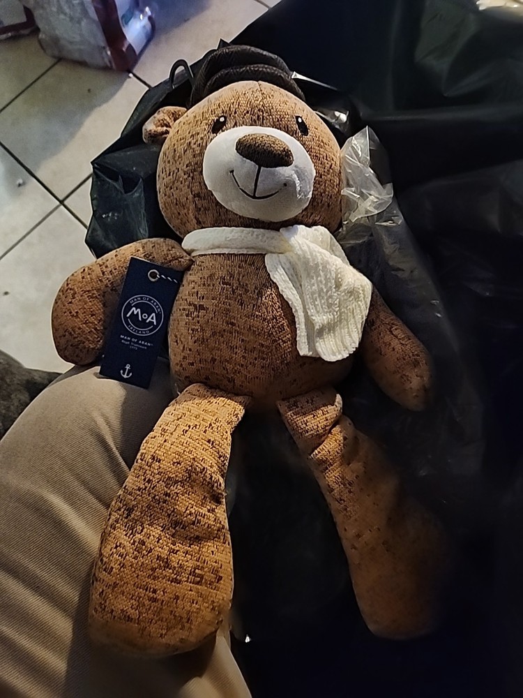 Man Of Aran Bear Light Brown