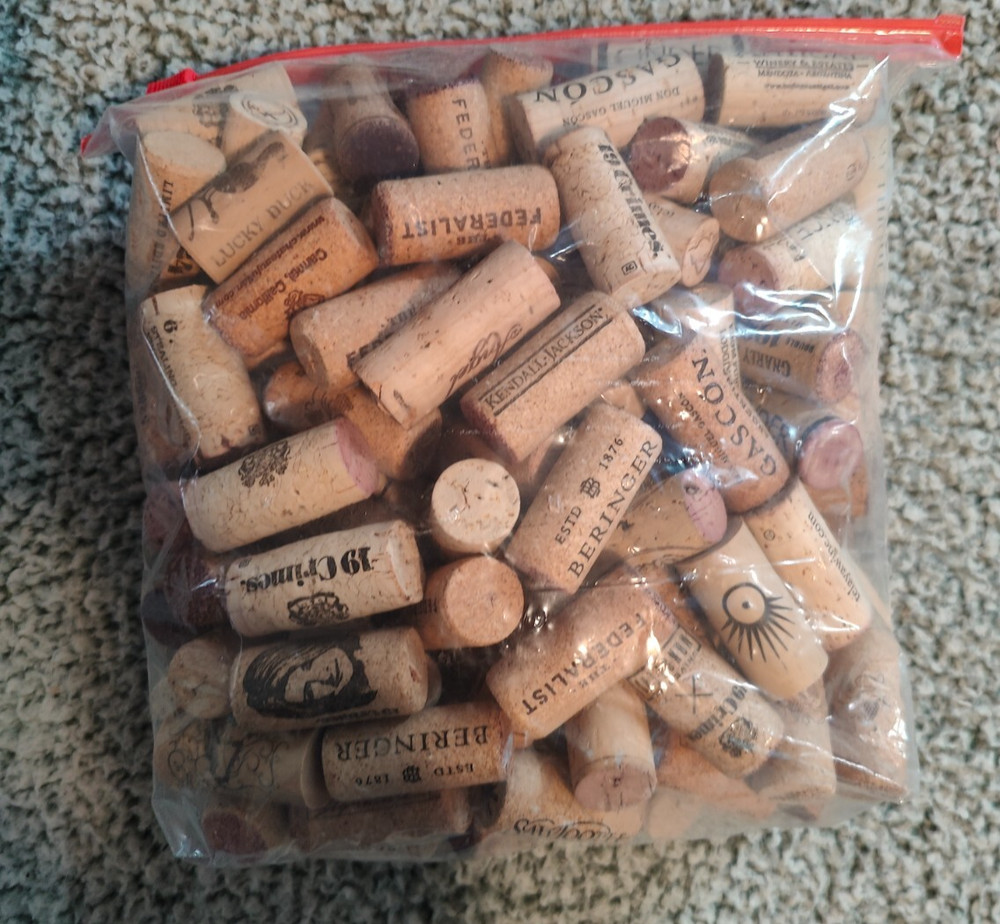 Used Wine Corks Assortment