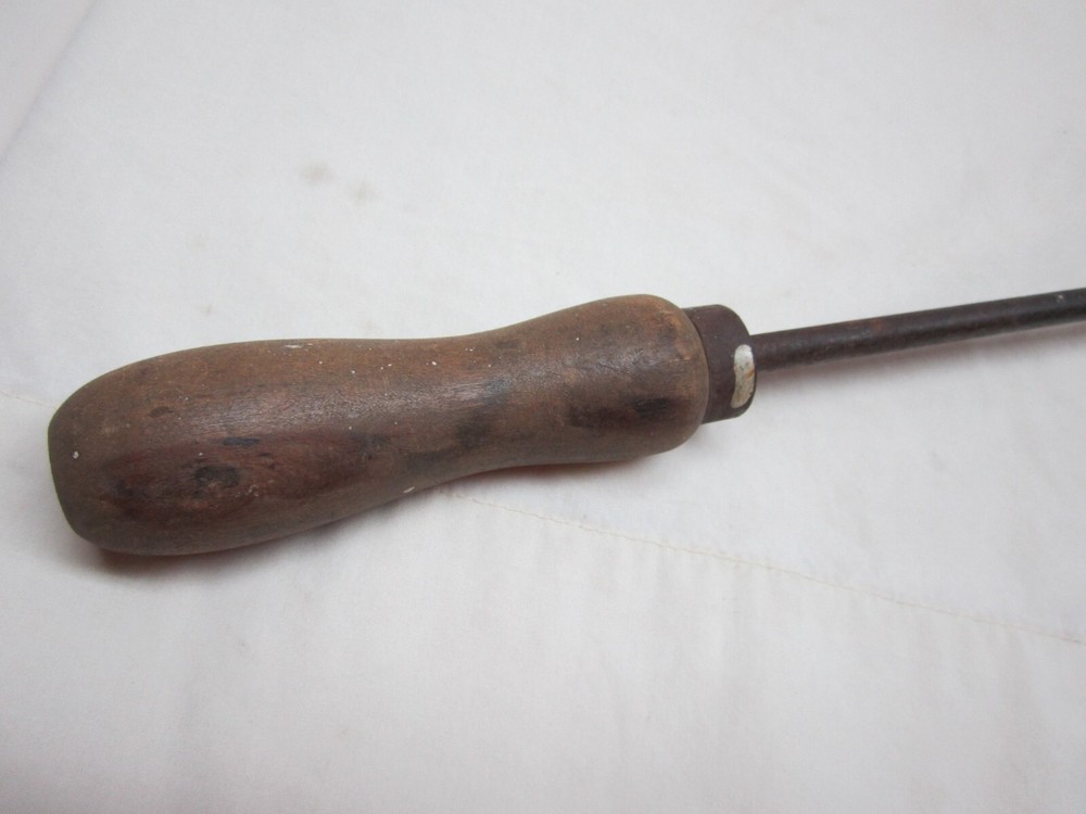Vintage Soldering Iron Copper Head Wood Handle Blacksmith Tool