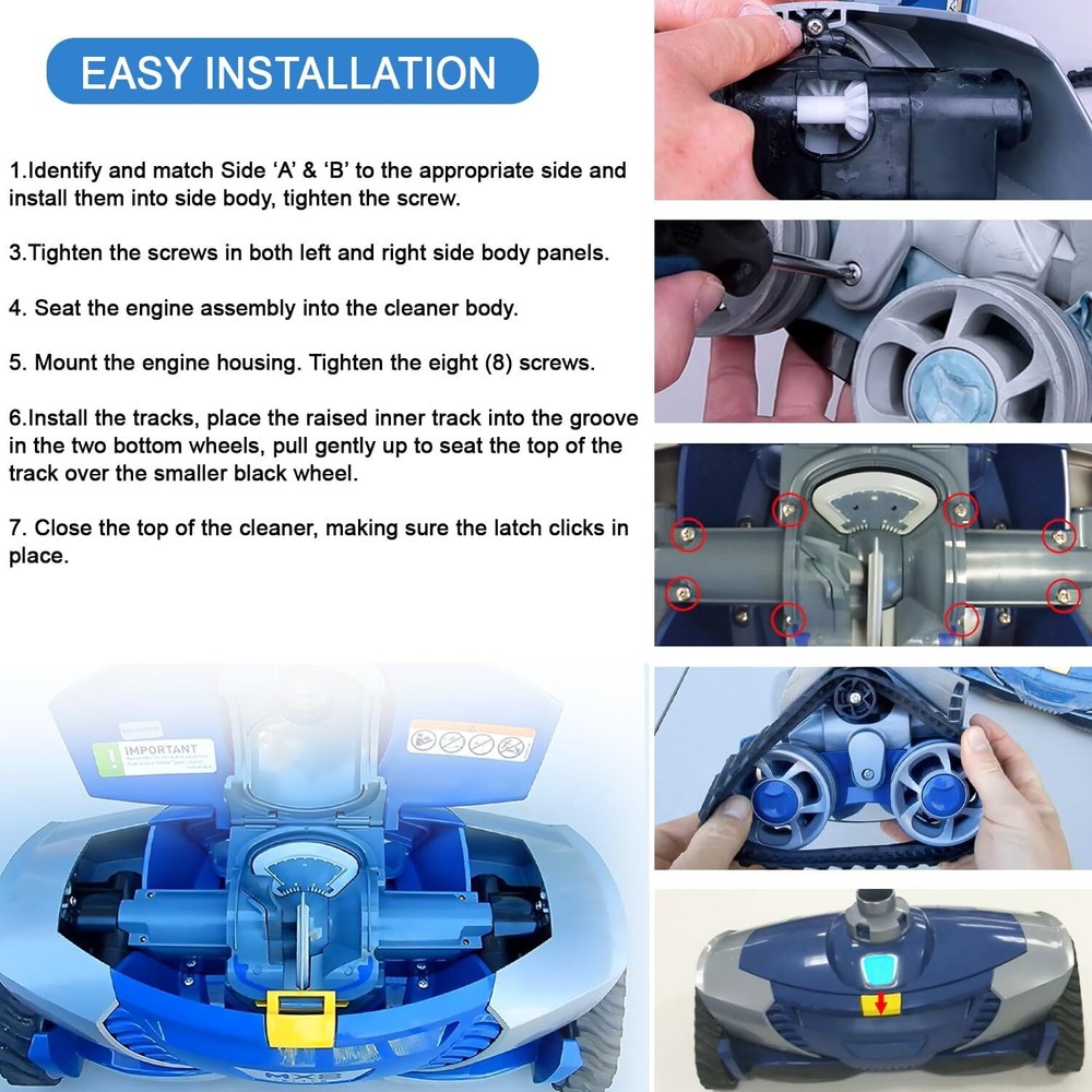 R0524700 Side A - R0524800 Side B Direction Control Devices for Baracuda MX8