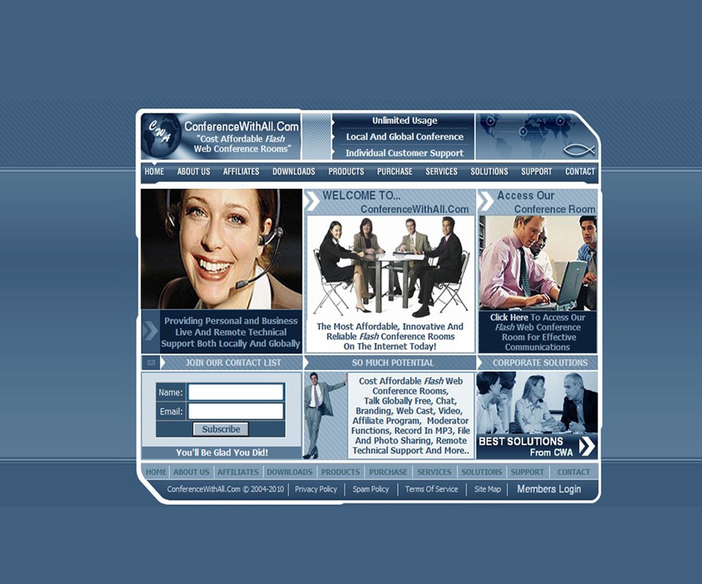 Computer Domain- ConferenceWithAll.Com Domain - .com - computers - enom