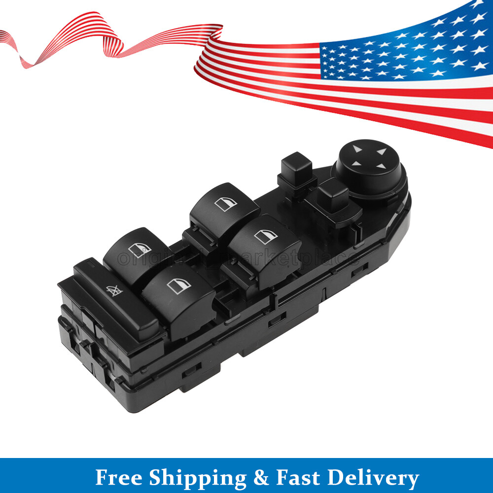 Master Power Window Control Switch Front Left 61313414355 for 2004-2010 BMW X3