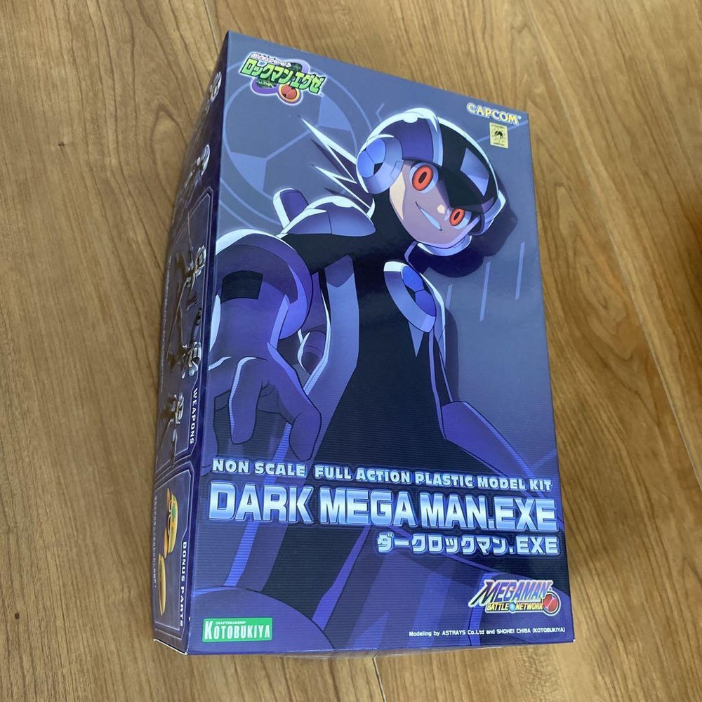 Mega Man Battle Network Dark Mega Man EXE Plastic Model KOTOBUKIYA