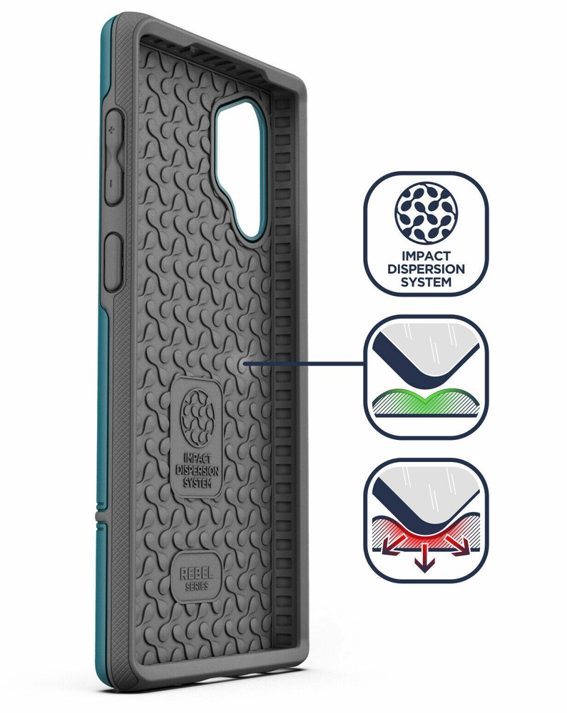 For Samsung Galaxy Note 10 Plus Protective Tough Case Full Body Rugged Blue