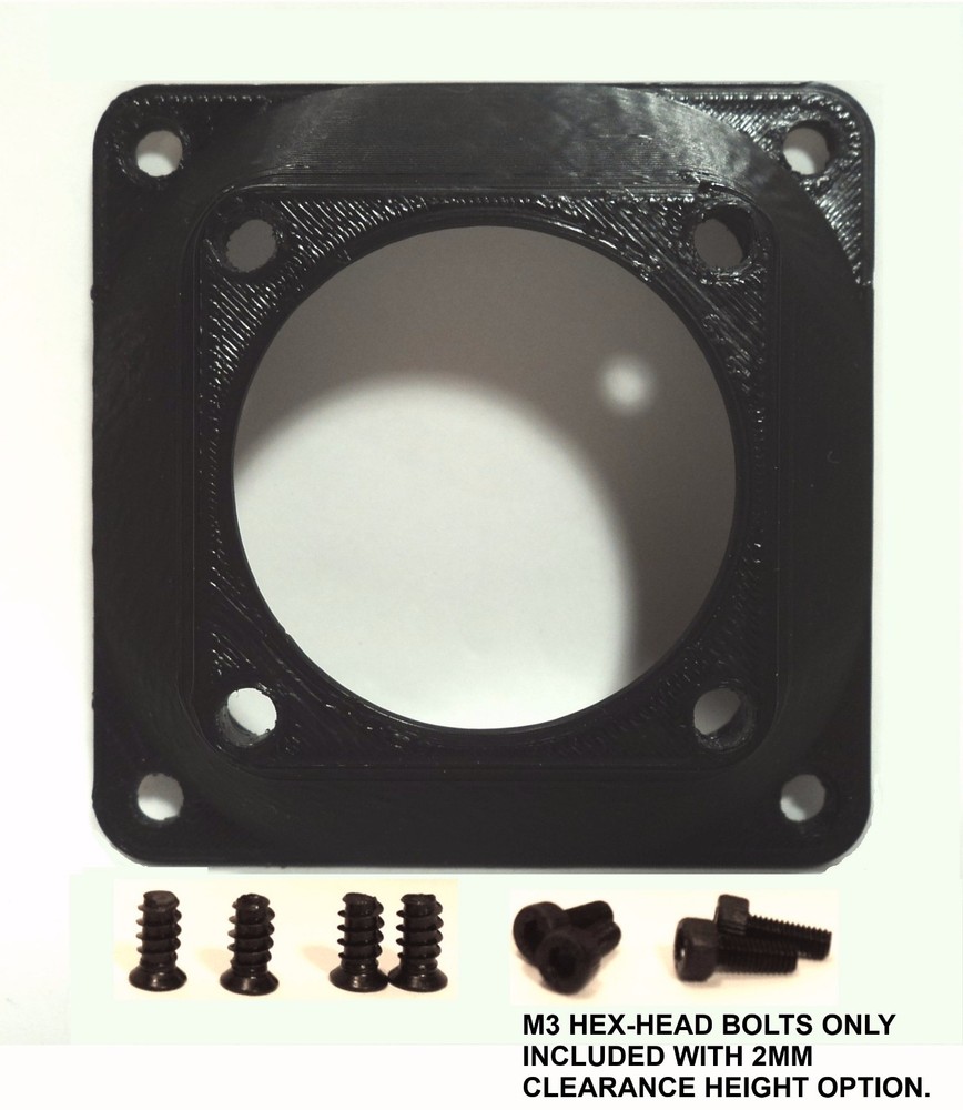 60mm to 40mm CENTERED OFFSET Fan Adapter Converter change PC Case Mod Custom