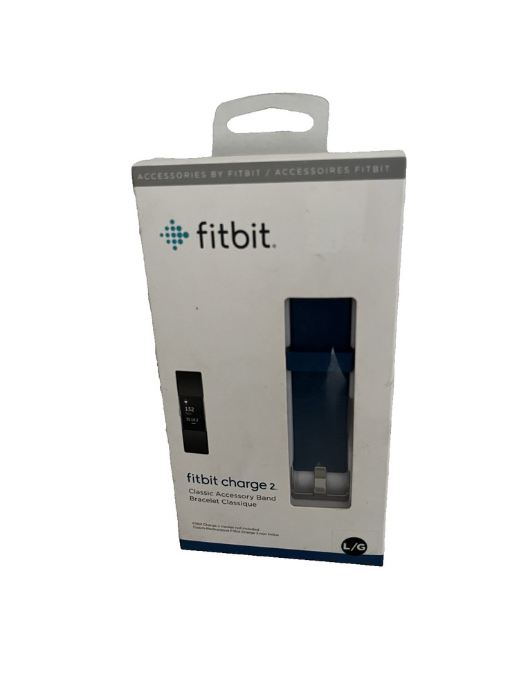Fitbit Blue Charge 2 Classic Accessory Band Bracelet Classique L/G