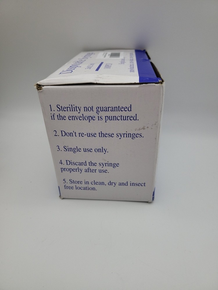 Disposable Syringe 2ml (2.5ml) 100 PCS