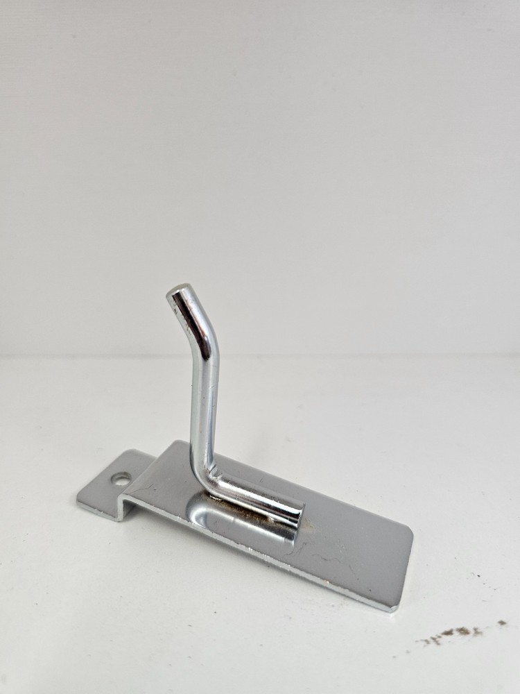 25 pk slatwall peg hook 2" uline chrome