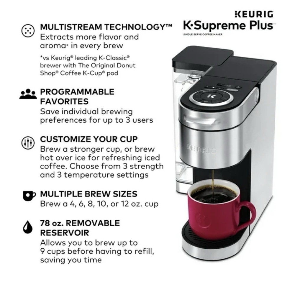 Keurig K-Supreme Plus Single S