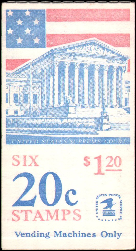 US #BK139 MNH booklet with 1896a