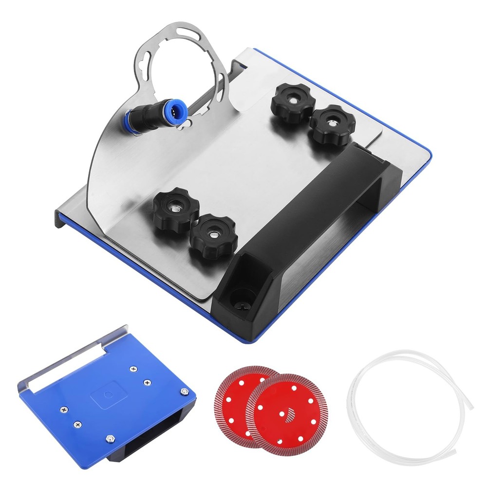 45° Tile Chamfering Tool & Cutter Stand for Angle Grinder - 100-Type Attachments