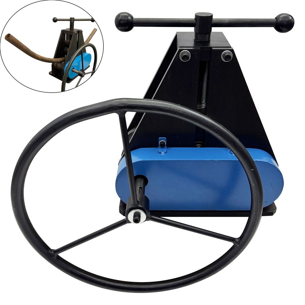 TR-50 Manual Pipe Bending Machine 1"-1/2" Handwheel Tube Pipe Roller Bender