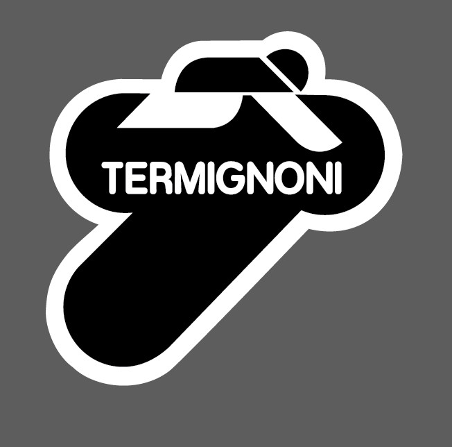 Termignoni Heat Resistant Stickers 11 Cm Black