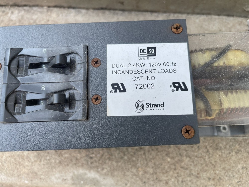 Strand Lighting DE90 Dimmer Module Theater Controls 120v.