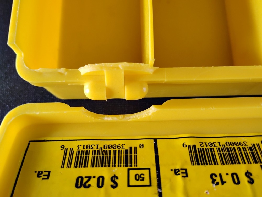 Vintage Serv-A-Lite Parts Container (READ DESCRIPTION)