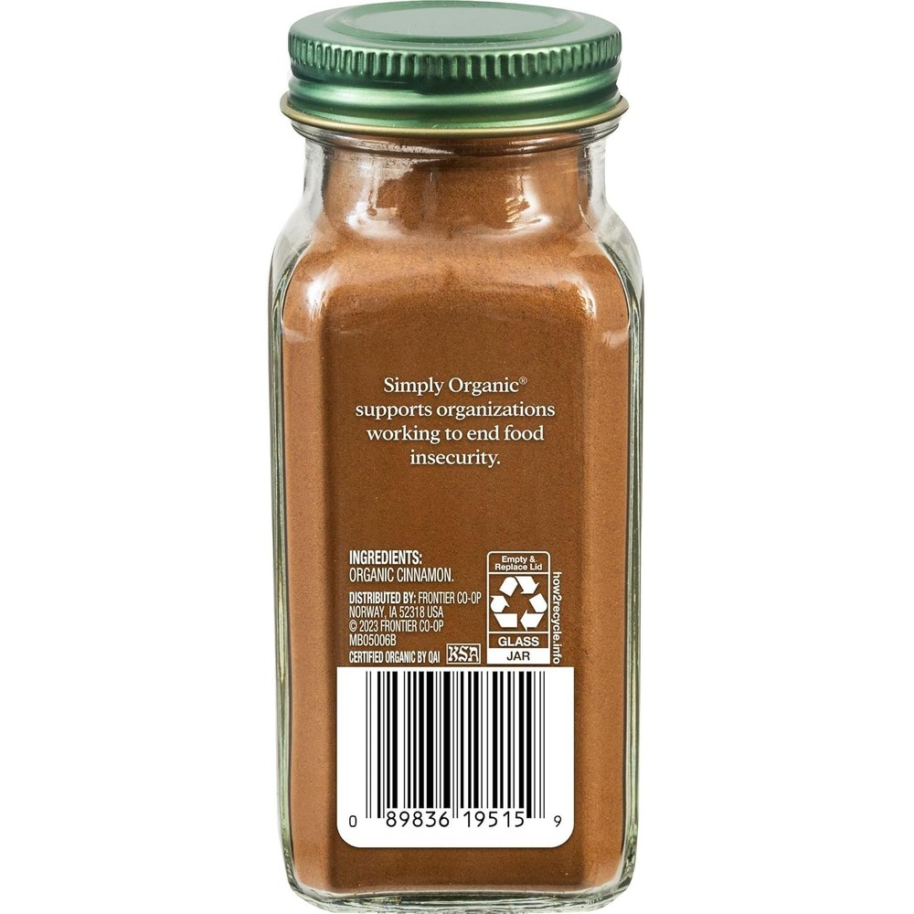 Non-GMO Ceylon Cinnamon Powder, 2.08 Oz - & Kosher Certified