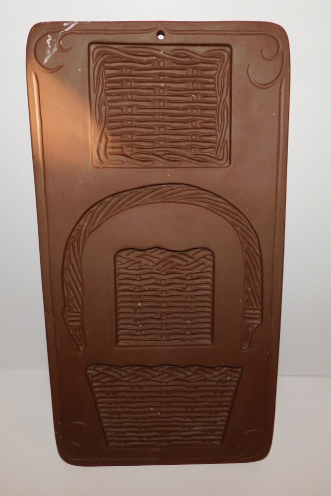 NEAT 1988 HARTSTONE BASKET SHAPE COOKIE MOLD