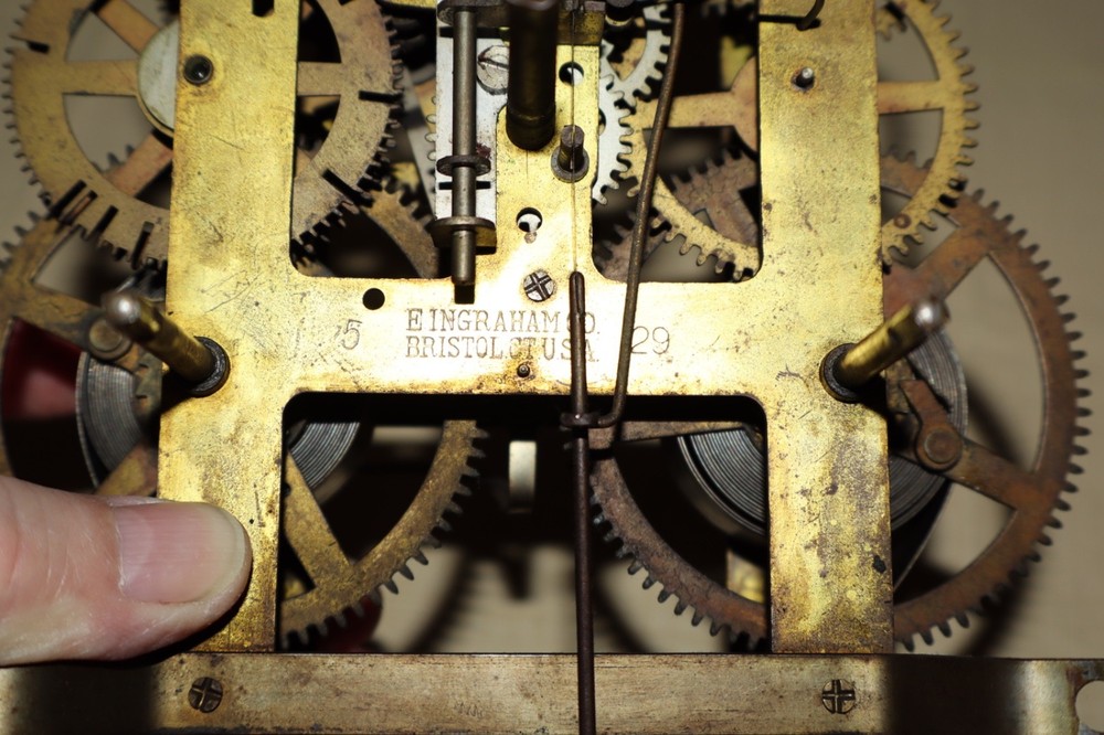 Ingraham Mantle Clock Movement