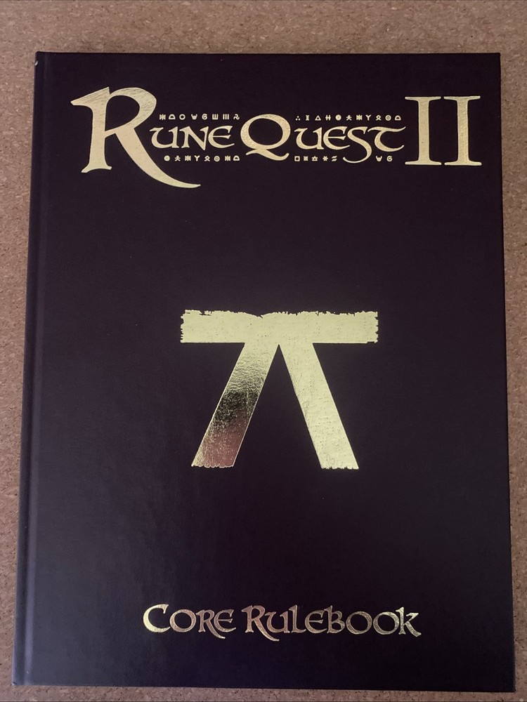 Runequest II Role-Playing Core Rulebook Mongoose Publishing