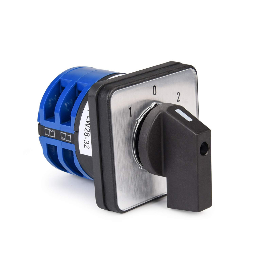 Changeover Selector Switch 3 Position 440V Universal Rotary Cam Selector (32A 8