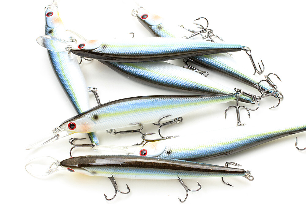 LUCKY CRAFT Lightning Pointer 110DD - 183 Pearl Threadfin Shad (1qty)