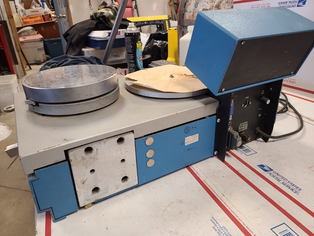 GOULD 21-6500-01 SURFANALYZER SURFACE ANALYZER ROTARY TABLE AND CONTROLLER
