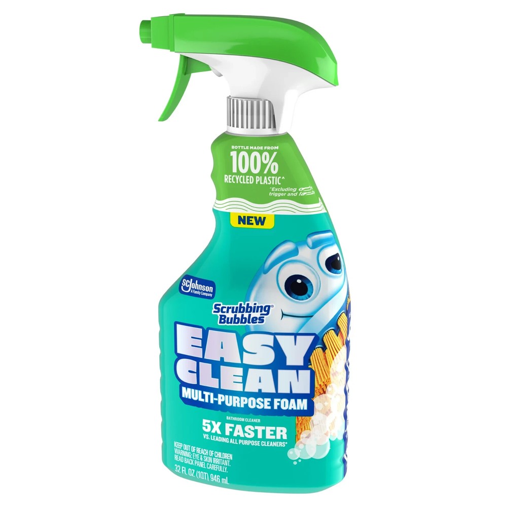 Easy Clean Multi-purpose Foam Bathroom Cleaner, 32 fl. Oz