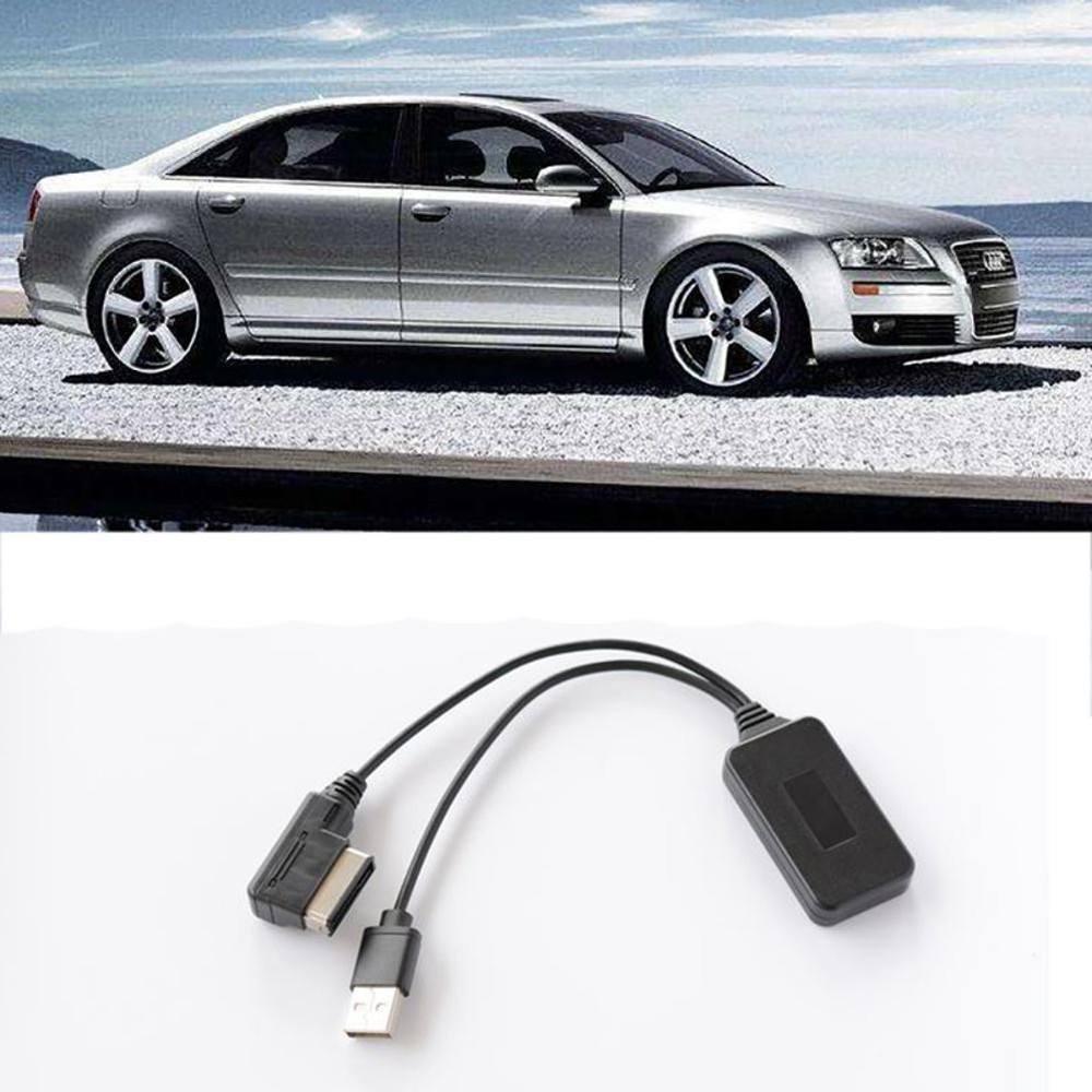 Bluetooth USB AUX Audio Cable Adapter Wireless Module For Audi A4 A5 A6 A8 Q7