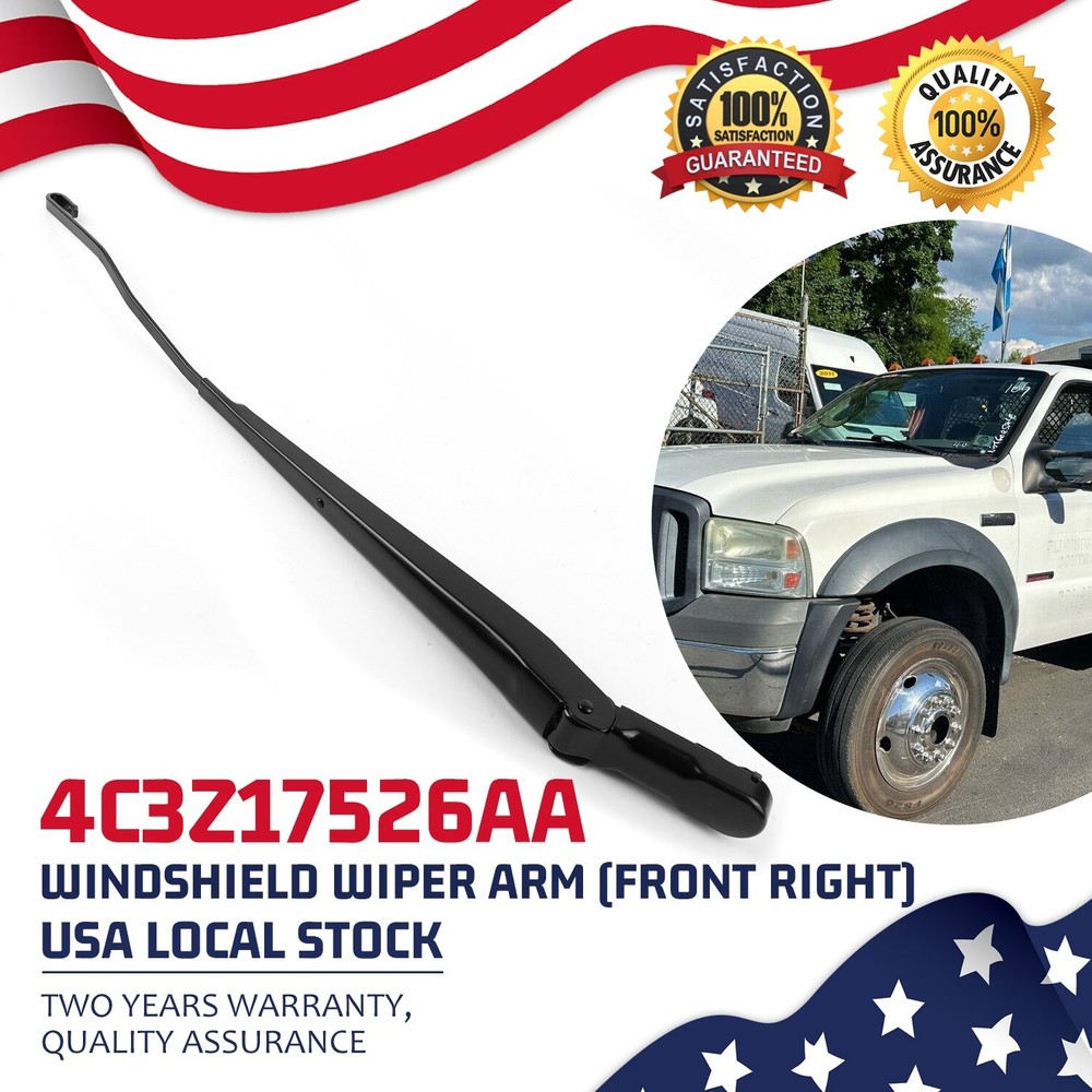 Front Windshield Wiper Arm Right Fit For Ford OEM 4C3Z17526AA Passenger Side