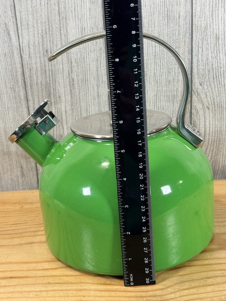 Kate Spade Lenox New York Make It Pop Metal Kettle, Green