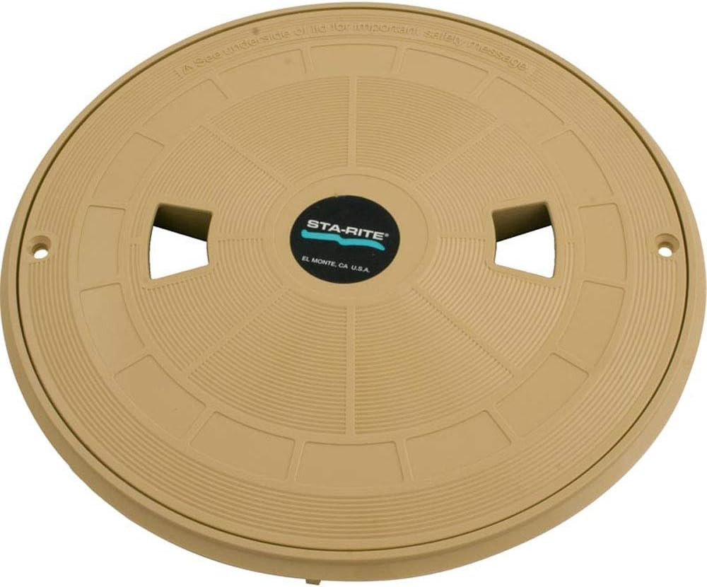08650-0159 Tan Lid and Collar Replacement Sta-Rite Pool/Spa Skimmer
