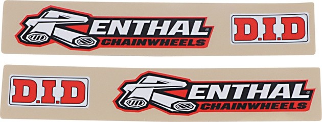 Factory Effex Swingarm Graphics Renthal/DID 2-Pack #FX04-2426