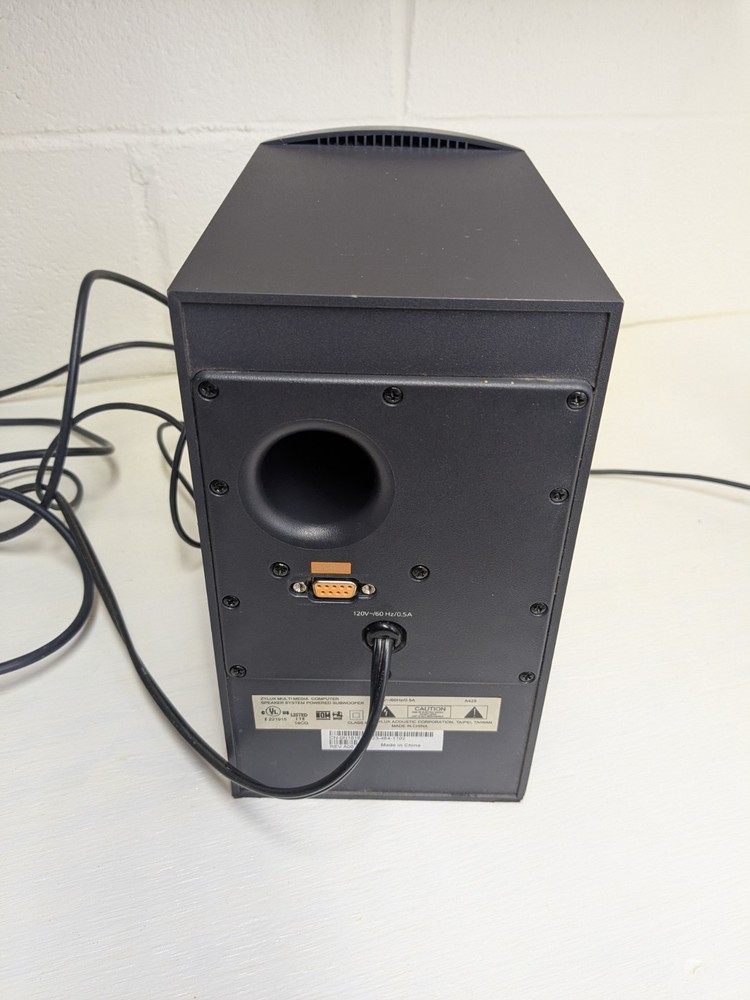 Dell A425 Zylux Multimedia Computer Speaker System with Powered Subwoofer
