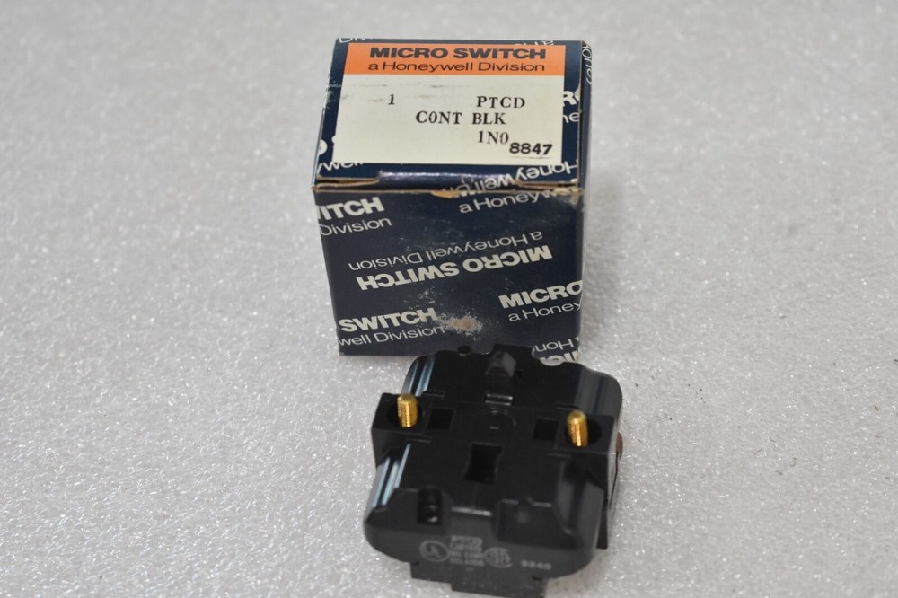 HONEYWELL MICROSWITCH PTCD CONTACT BLOCK, 600 VAC, 250 VDC
