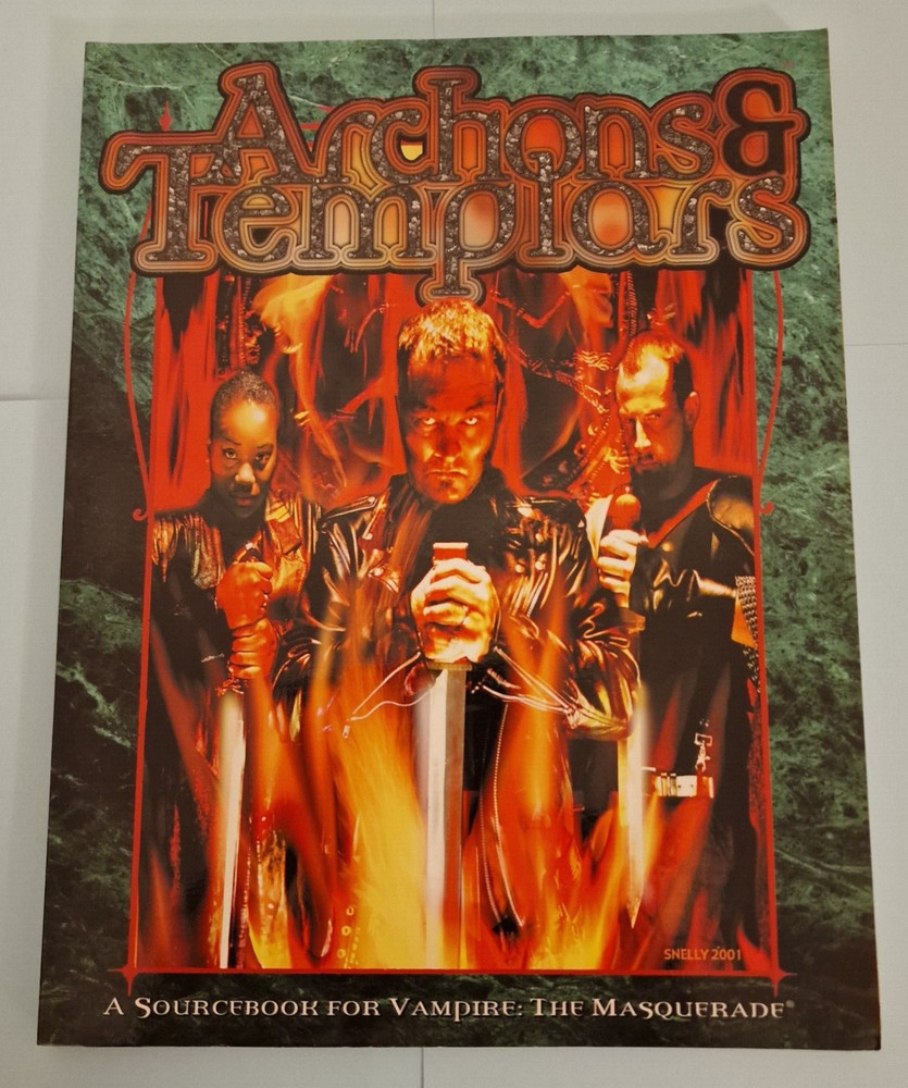 ARCHONS & TEMPLARS A Sourcebook for Vampire the Masquerade White Wolf WW2425