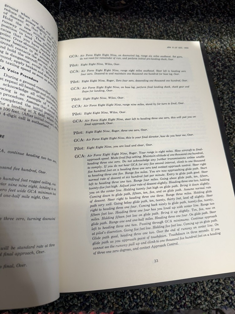 Air Force Instrument Flying Techniques Manual 1953