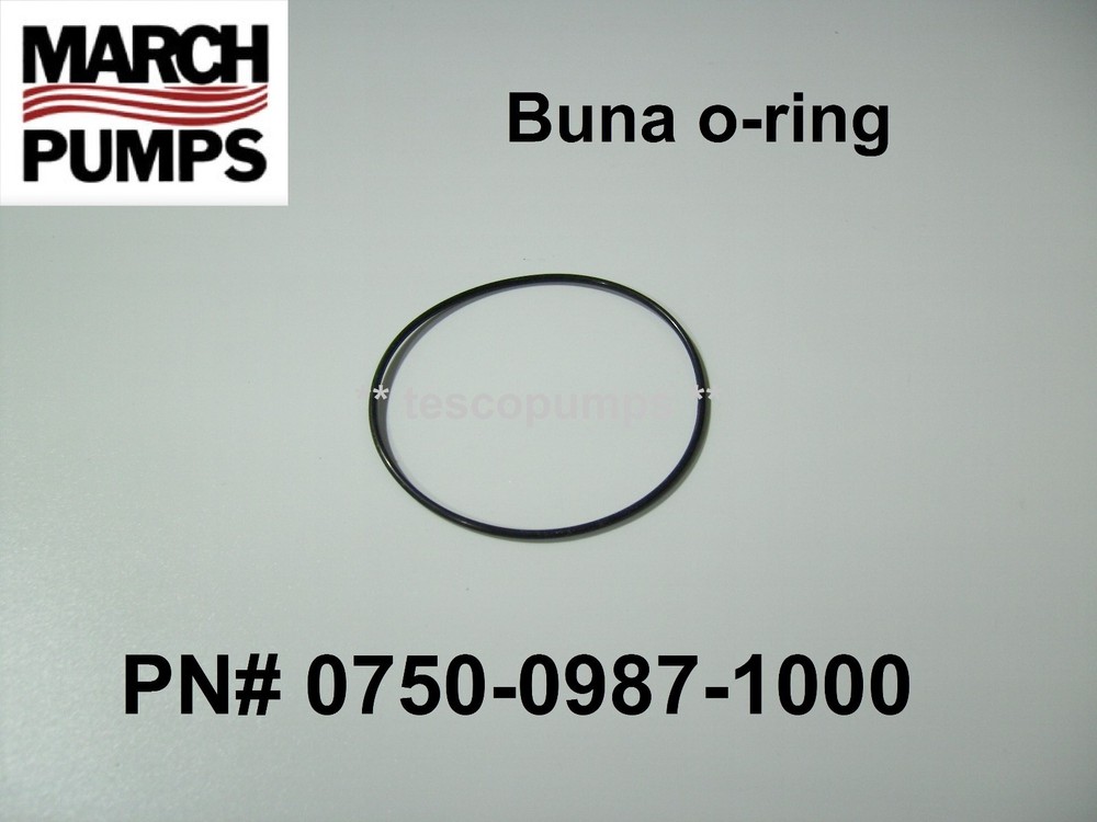 March 0750-0987-1000 Buna O-ring For Front Cover