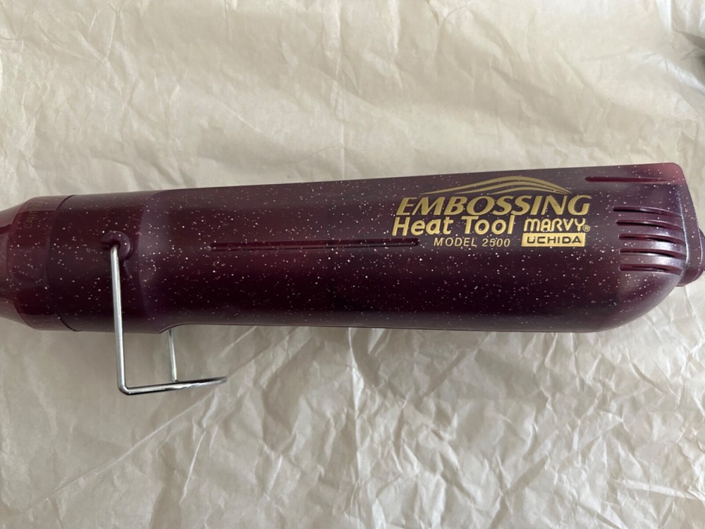 Marvy Uchida Embossing Heat Tool Model 2500 Rubber Stamp Embossing