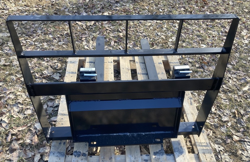 NEW 2000LB Pallet Forks Attachment- Toro Dingo Style Mount Plate -42" adjustable