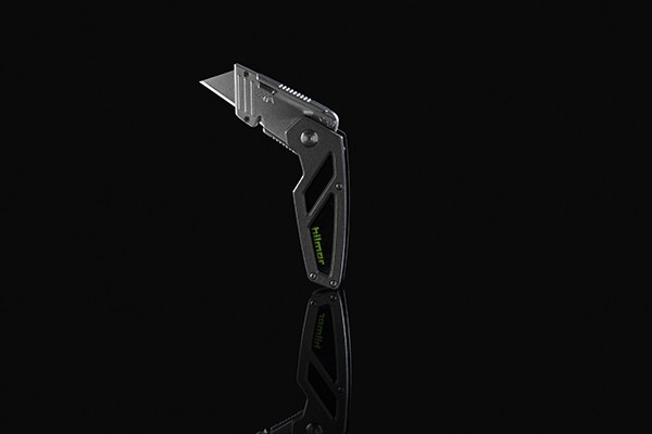 DIVERSITECH 1885433 Folding Utility Knife 4" Bi-Metal Composite Blade Locking