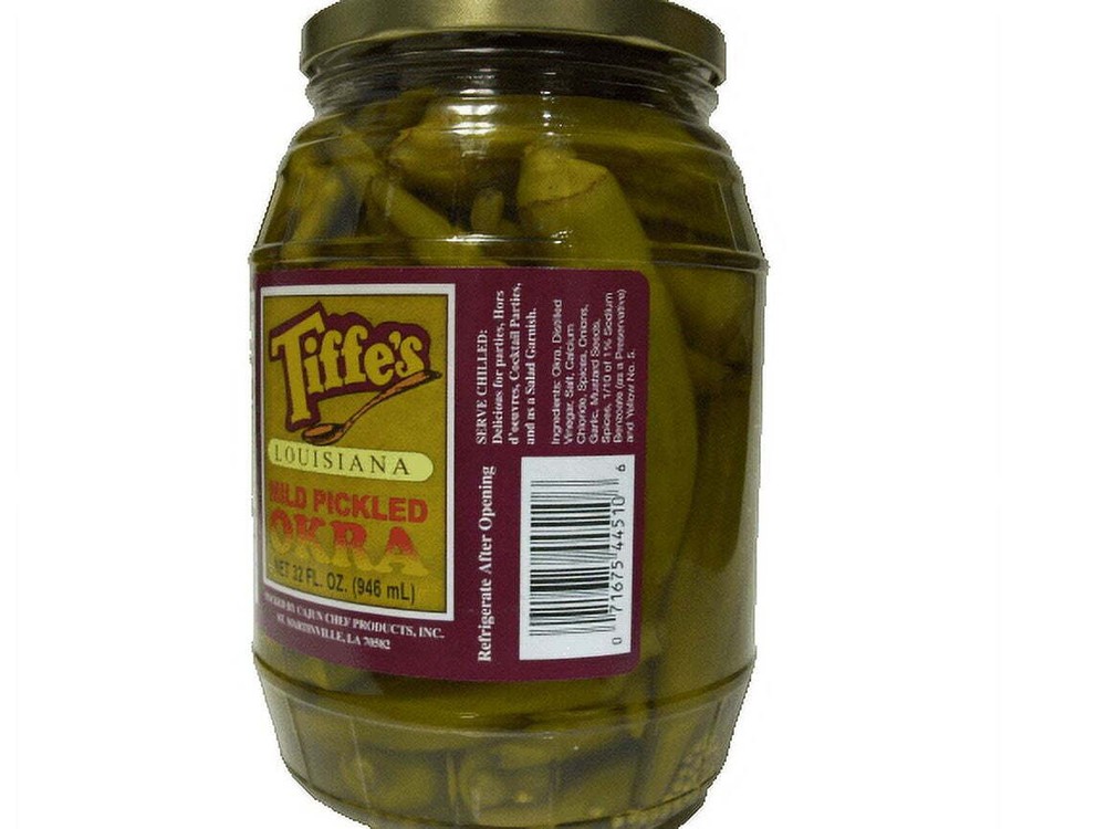 (3 pack) Tiffe'S Louisiana Mild Pickled Okra