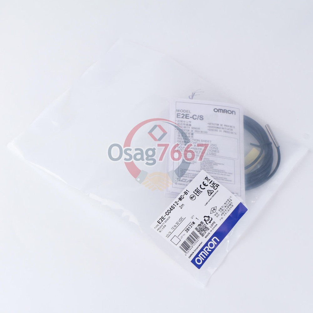 ONE OMRON Proximity Switch E2E-C04S12-WC-B1 10-30VDC