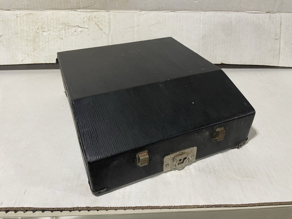 Antique Remington Portable Typewriter Black Hardshell case